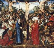 MASTER of the Aix-en-Chapel Altarpiece The crucifixion china oil painting reproduction